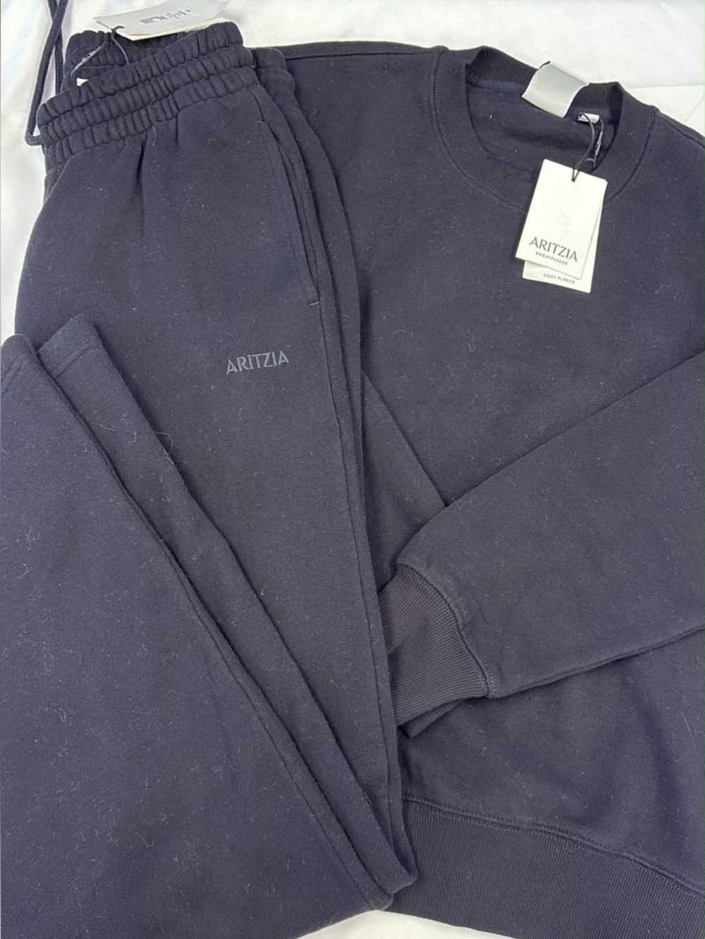 NWT aritzia sweatfleece set